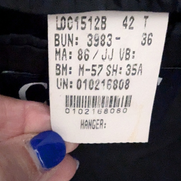 Ralph Lauren Chaps Macy's 2 Piece Wool Blue Suit - Picture 6 of 16